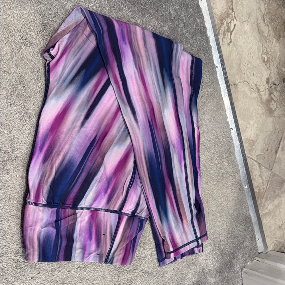 Multicolor Striped Leggings